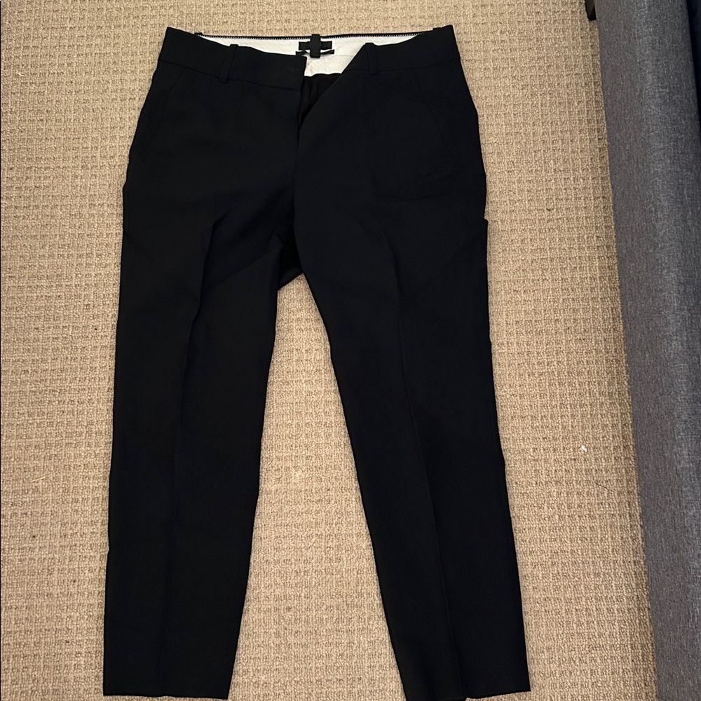 Black J Crew Cameron pant in bi-stretch wool